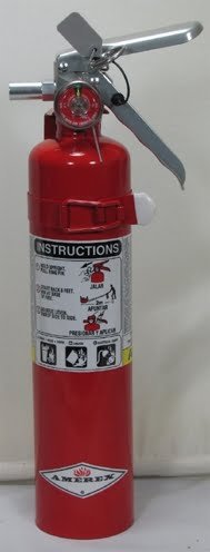 Amerex B417T ABC Dry Chemical Fire Extinguisher w/ vehicle mount