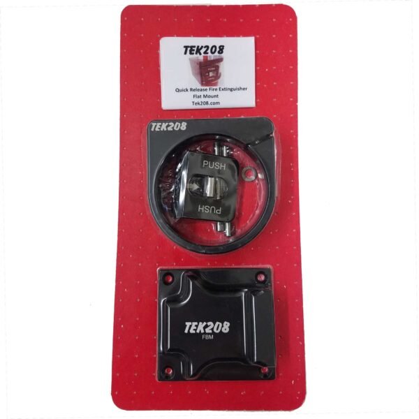 Quick Release Fire Extinguisher Mount with Flat Base - Image 4