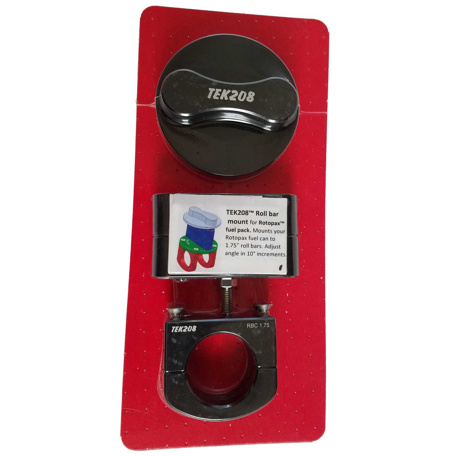 Tek208 Roll bar Mount, for Rotopax & FuelPax fuel packs - Image 3